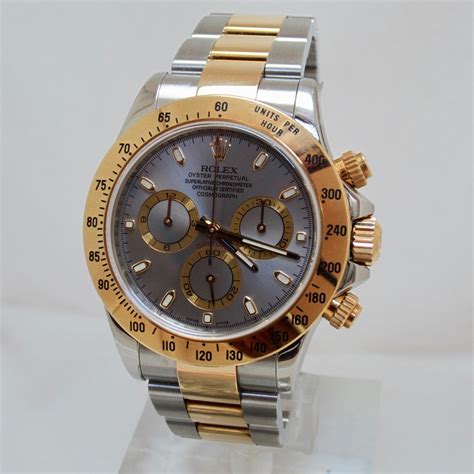 rolex daytona acciaio oro con diamanti|Orologio Rolex Cosmograph Daytona in oro bianco 18 ct.